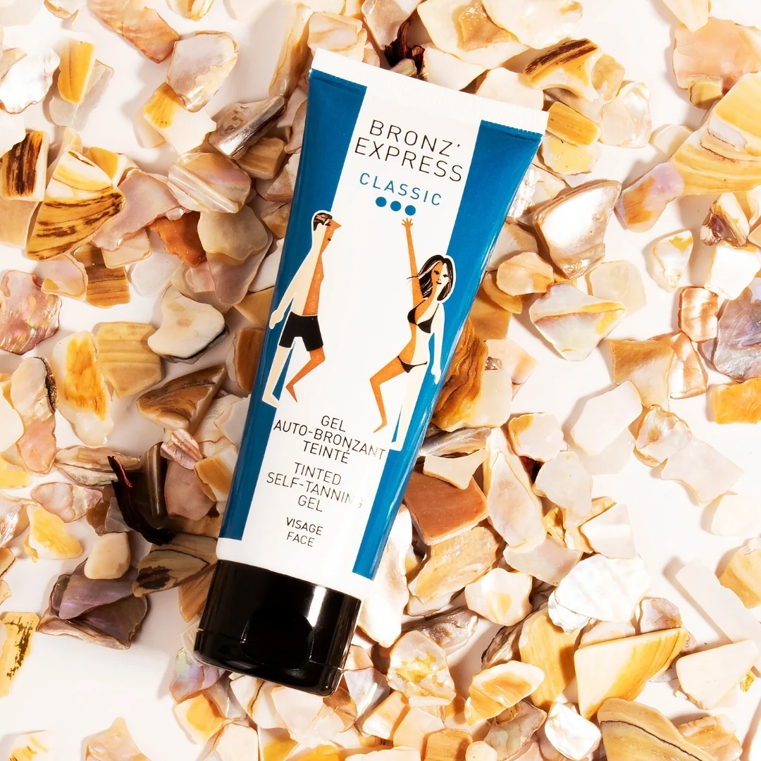 Bronz'Express Tónovaný samoopalovací gel na obličej Classic 75 ml