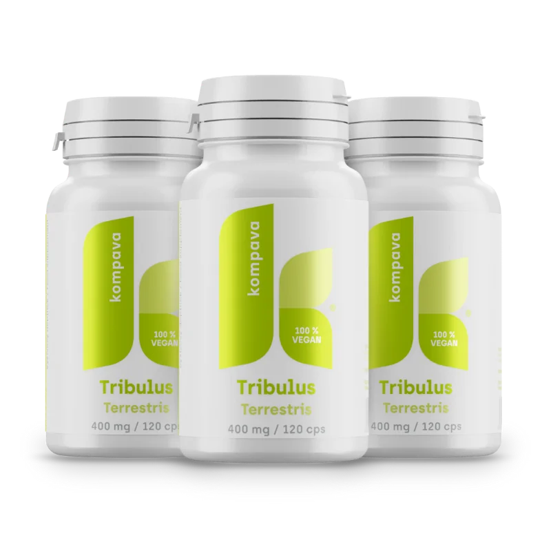 KOMPAVA Tribulus Terrestris 400mg 120 kapslí