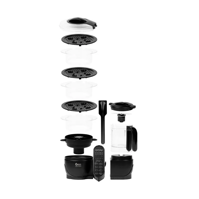 Babymoov multifunkční přístroj Nutribaby+ XL Mineral Black