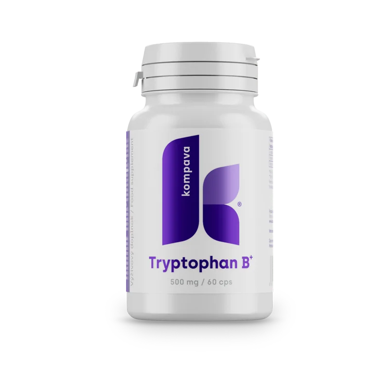 KOMPAVA Tryptofan B+ 60 kapslí
