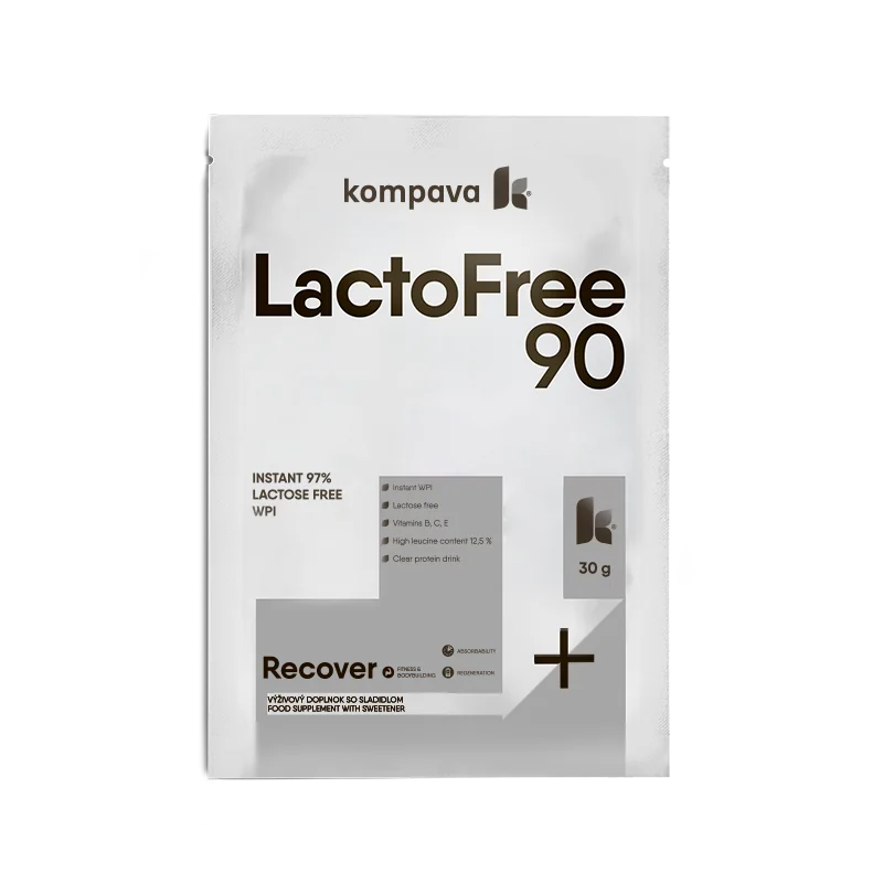 KOMPAVA LactoFree 90 vanilka 1000g 