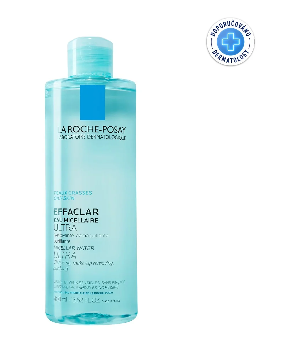 La Roche-Posay Effaclar micelární voda pro mastnou pleť 400 ml