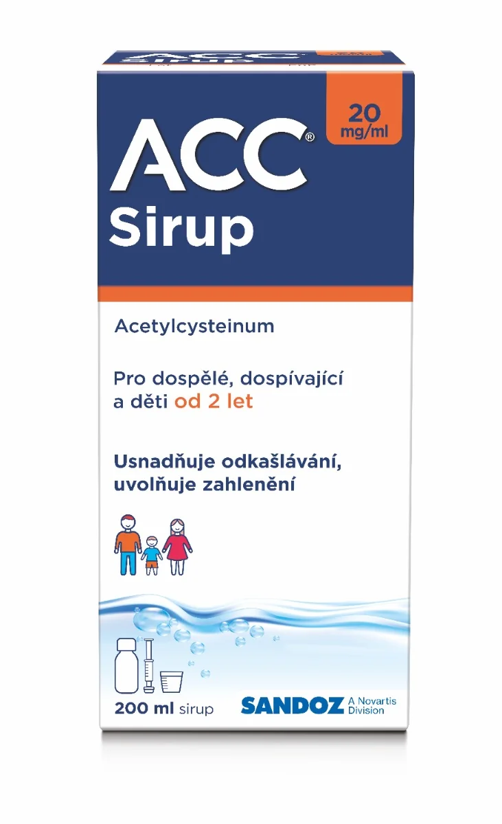 ACC 20 mg/ml sirup 200 ml