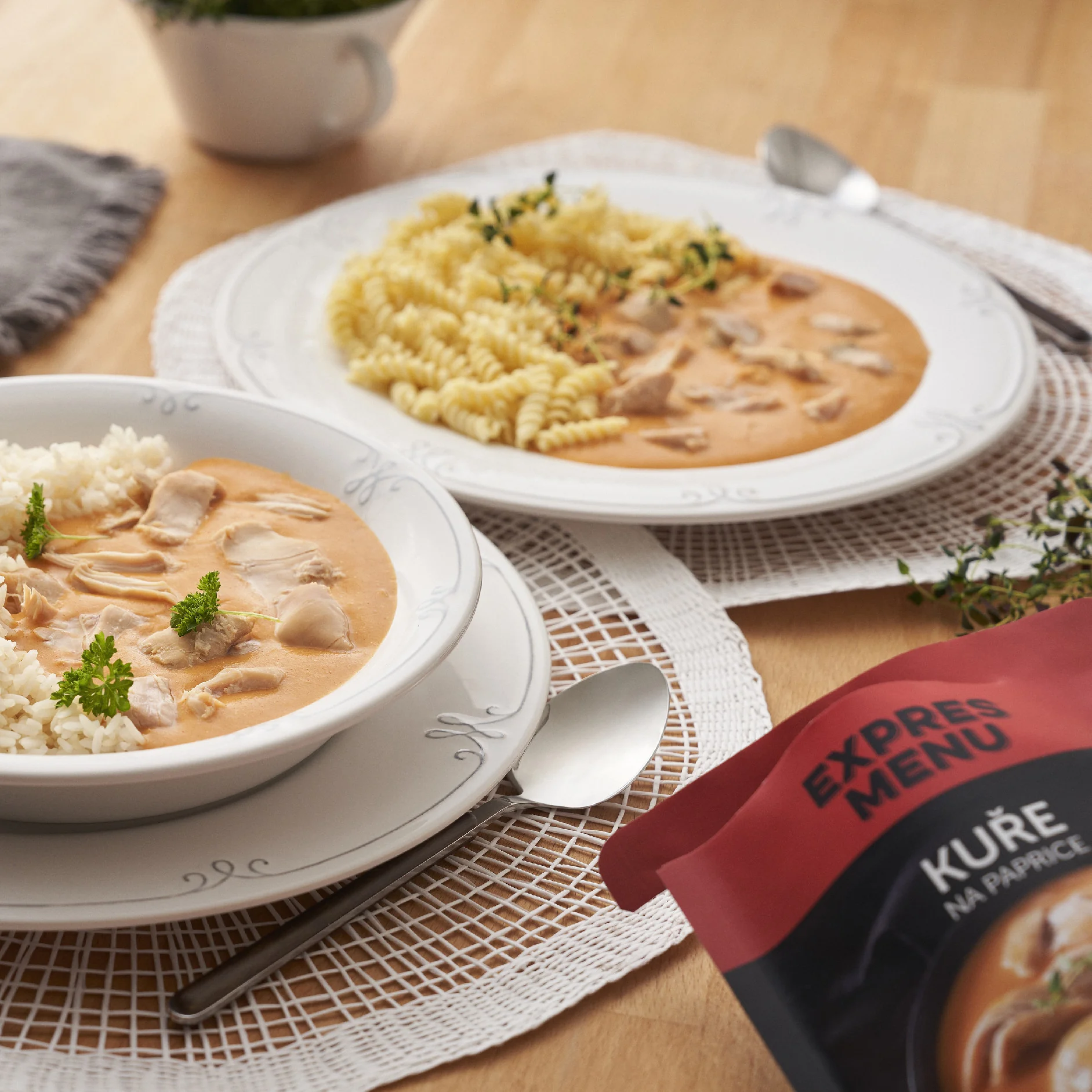 EXPRES MENU Kuře na paprice 600 g (1 porce)