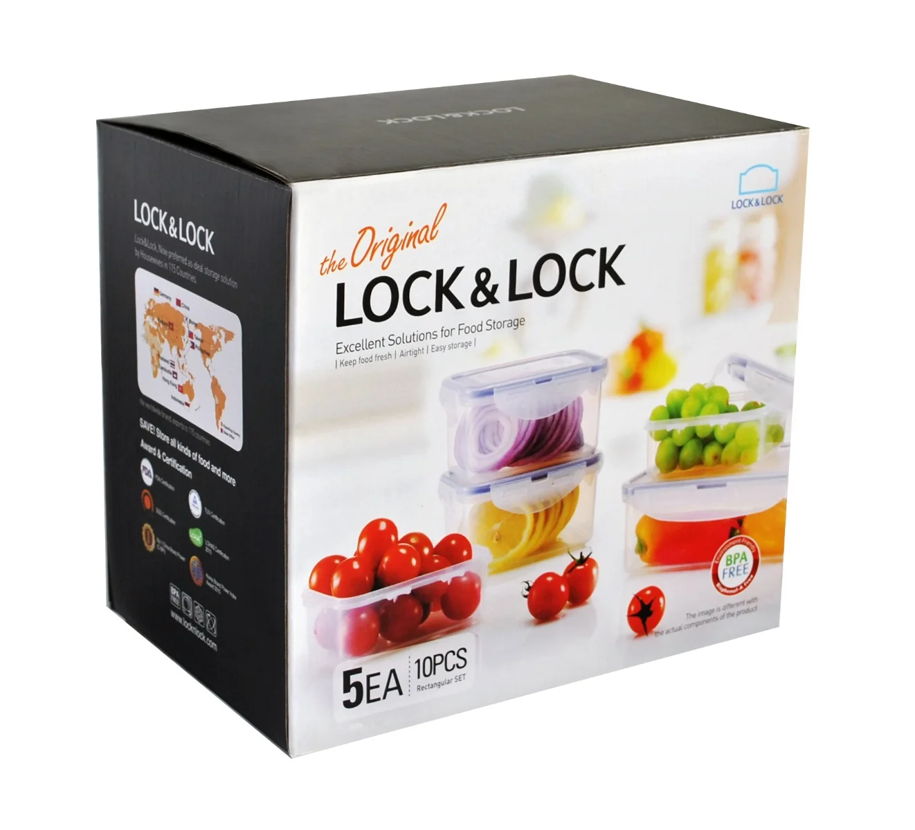 Lock&Lock Dóza na potraviny set 5 ks