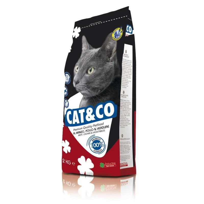 Adragna CAT&CO MIX hovězí, kuře 20kg