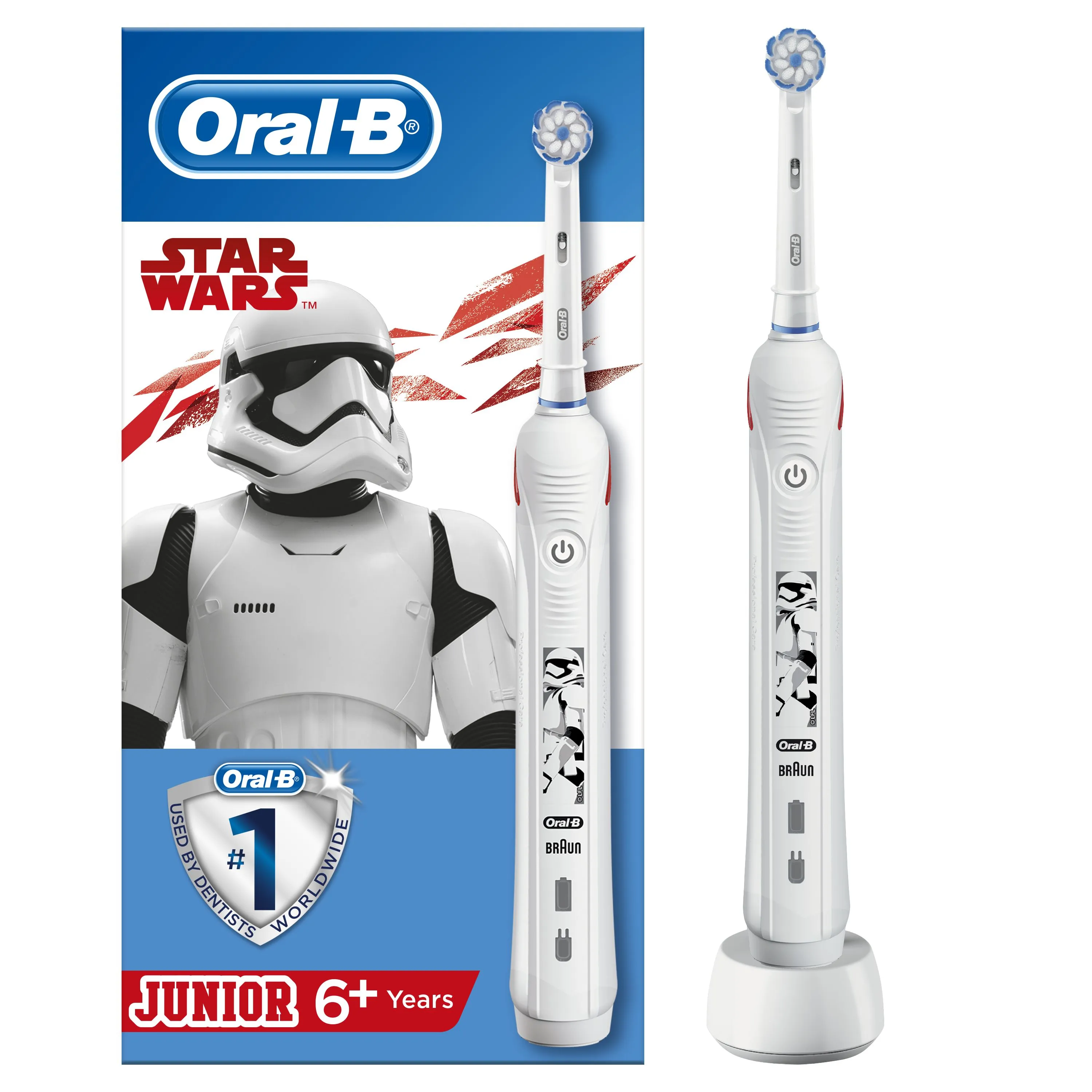 Oral-B Junior Pro 2 Star Wars dětský elektrický zubní kartáček