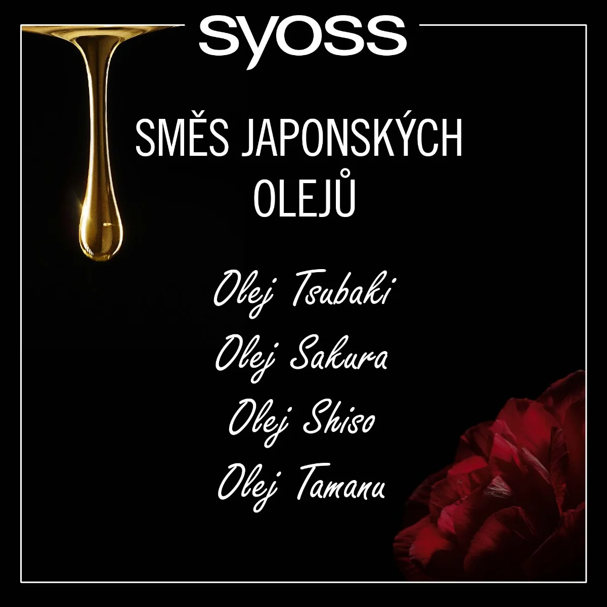 Syoss Oleo Intense Barva na vlasy 4-86 čokoládově hnědá 50 ml