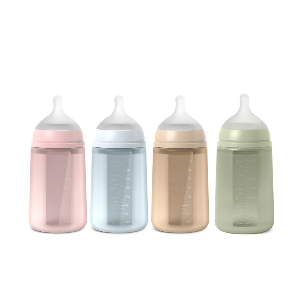 Suavinex Colour Essence Láhev 3m+ 240 ml 1 ks krémová