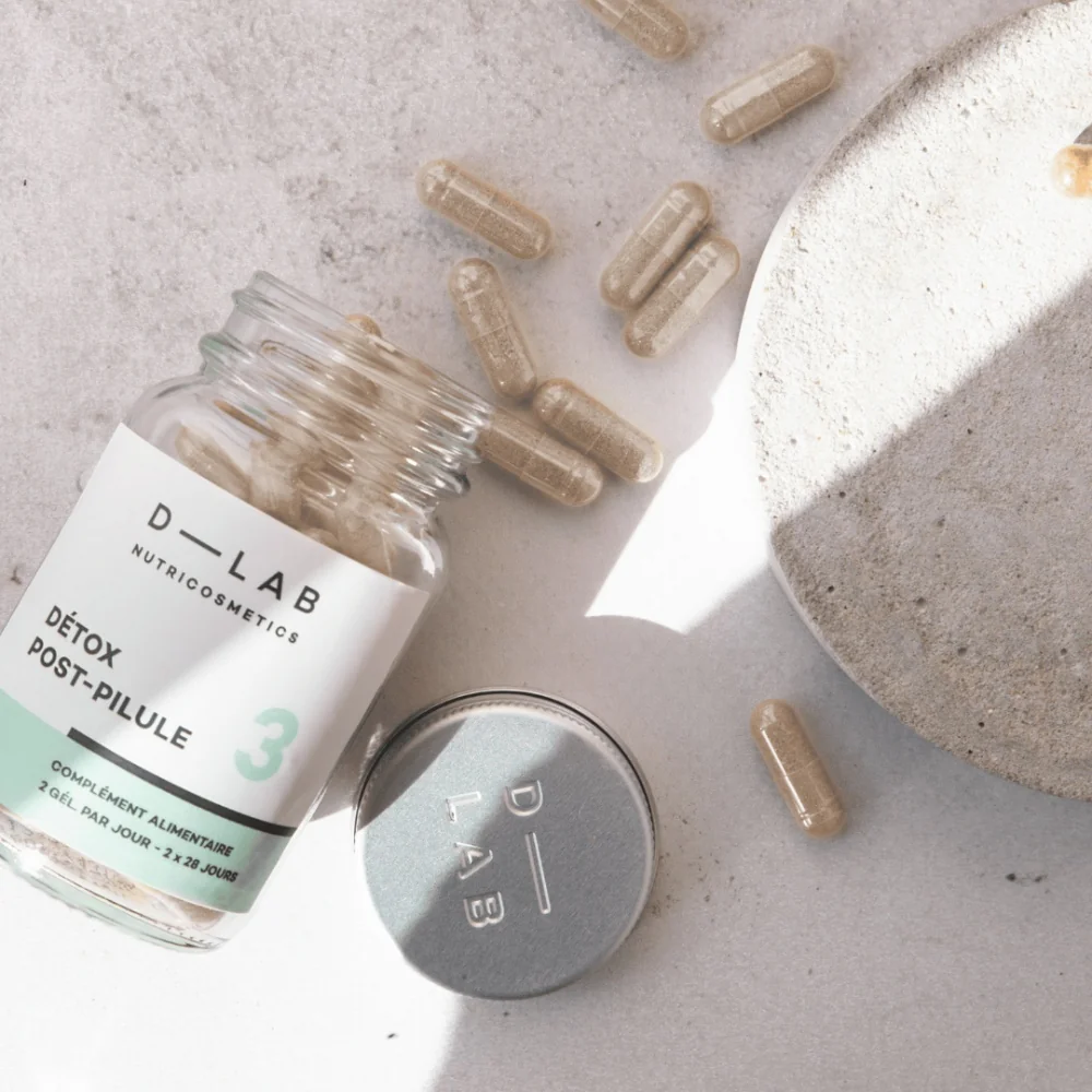 D-LAB Detox po vysazení hormonální antikoncepce 112 kapslí