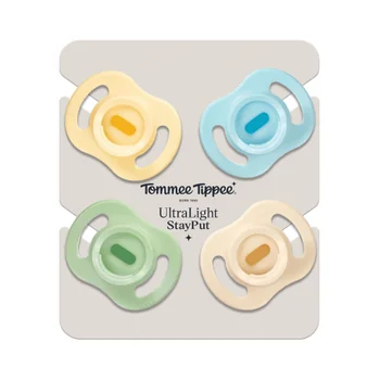 Tommee Tippee Silikonový Dudlík Ultralight Boy 0–6m 4 ks