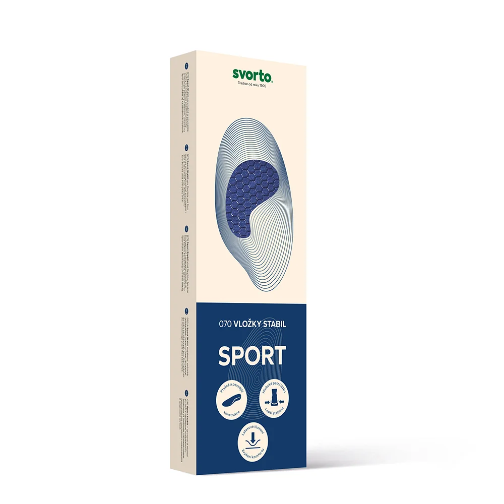 Svorto 070 Vložky Sport STABIL vel. 37-38 1 pár
