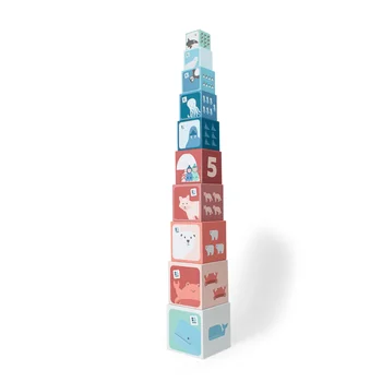 BS Toys Stohovací pyramida - čísla