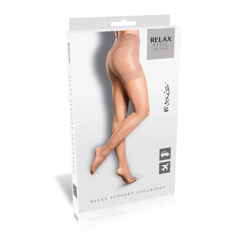 MAXIS RELAX BASIC Punčochové kalhoty vel. M černé