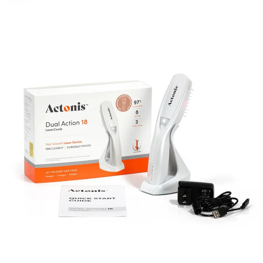 HairMax Laserový hřeben Dual Action 18 laserů