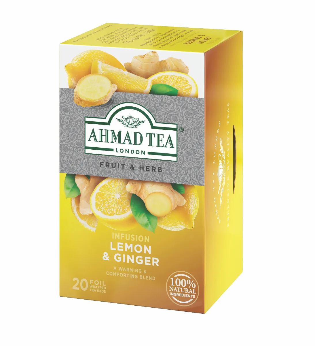 Ahmad Tea Citron & Zázvor porcovaný čaj 20x2 g
