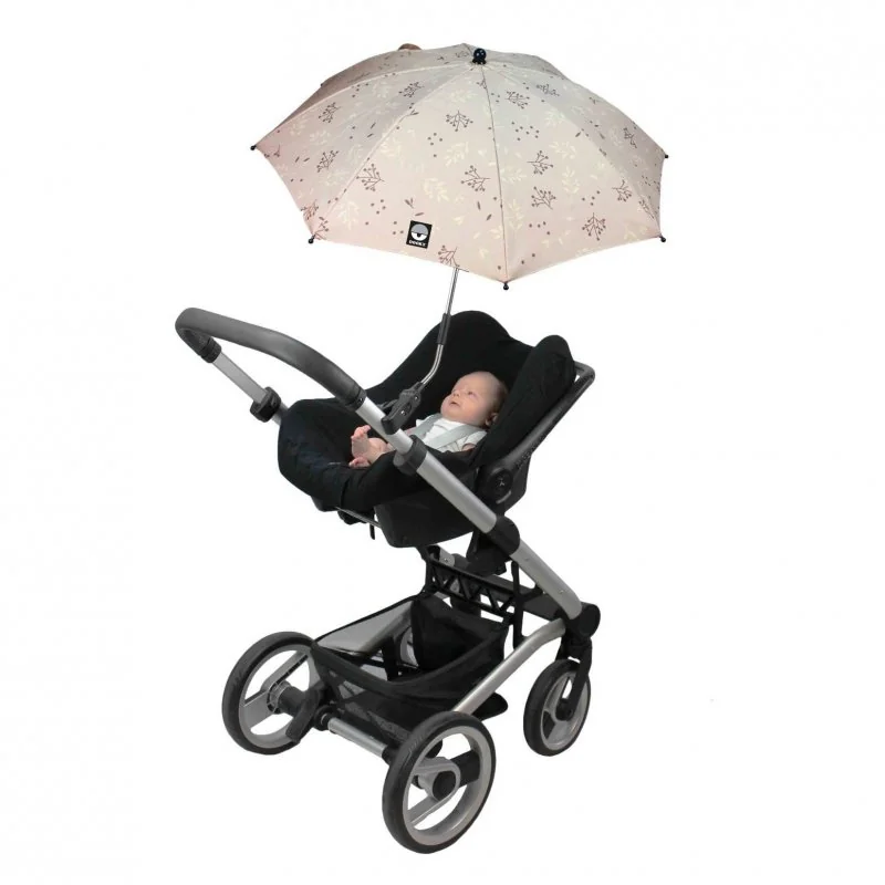 Dooky slunečník na kočárek Romantic Leaves Beige