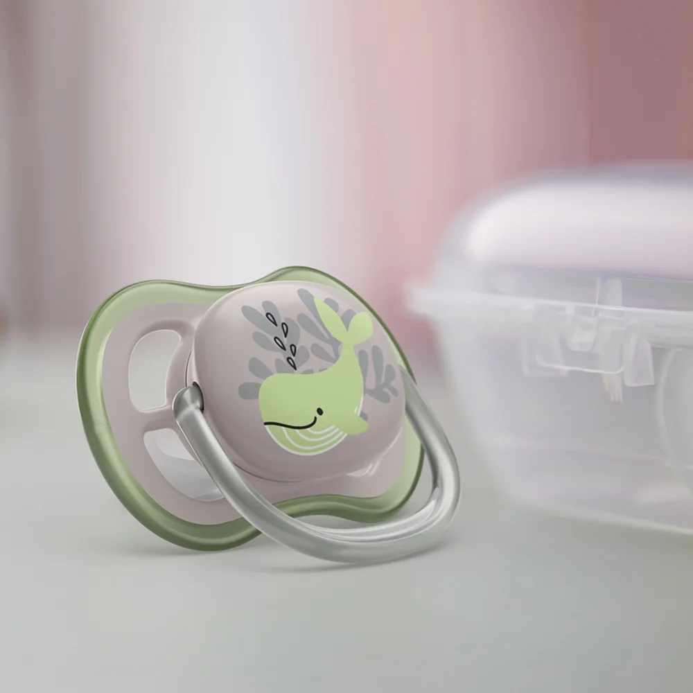 Philips Avent Šidítko Ultra air Obrázek 6–18m chlapec 2 ks moře