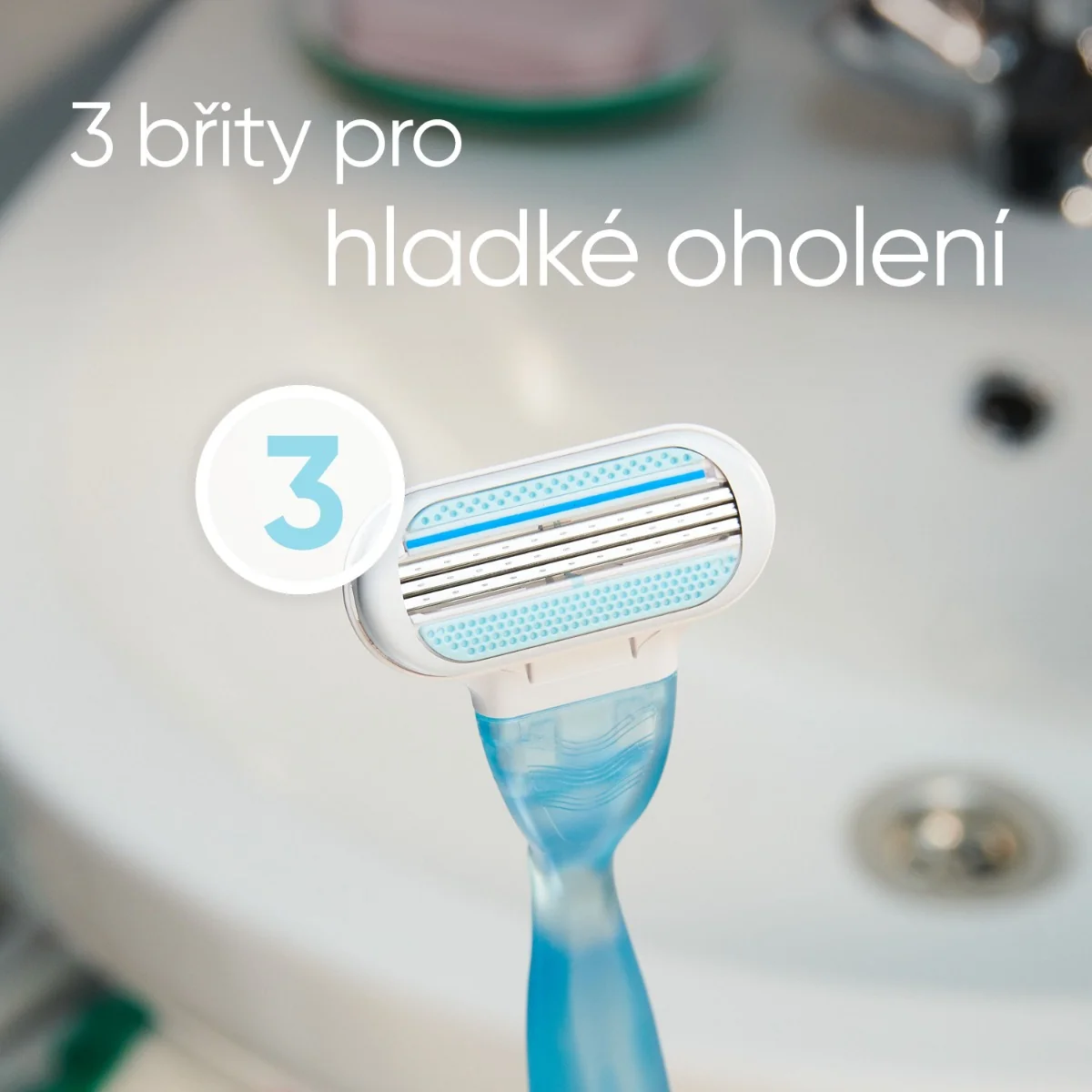 Gillette Venus Smooth náhradní hlavice 12 ks