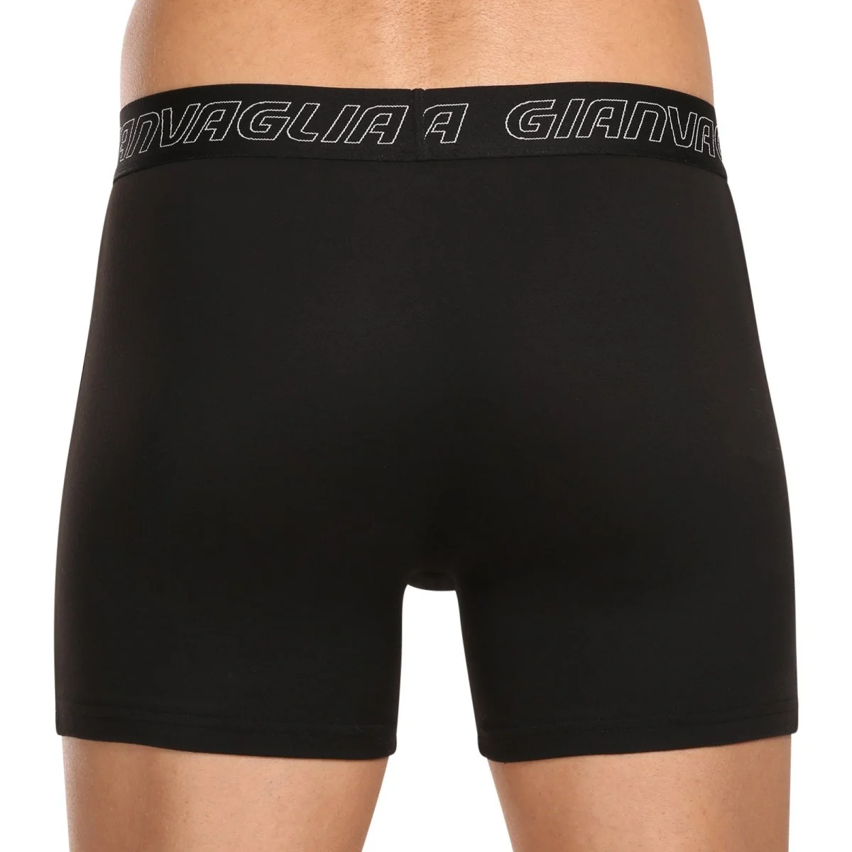 Gianvaglia 5PACK pánské boxerky černé (GVG-5015) XXL