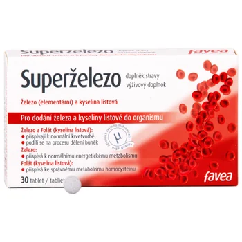 Favea Superželezo 30 tablet