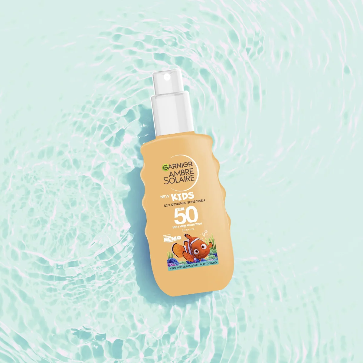 Garnier Ambre Solaire Nemo Dětský ochranný sprej SPF50+ 150 ml