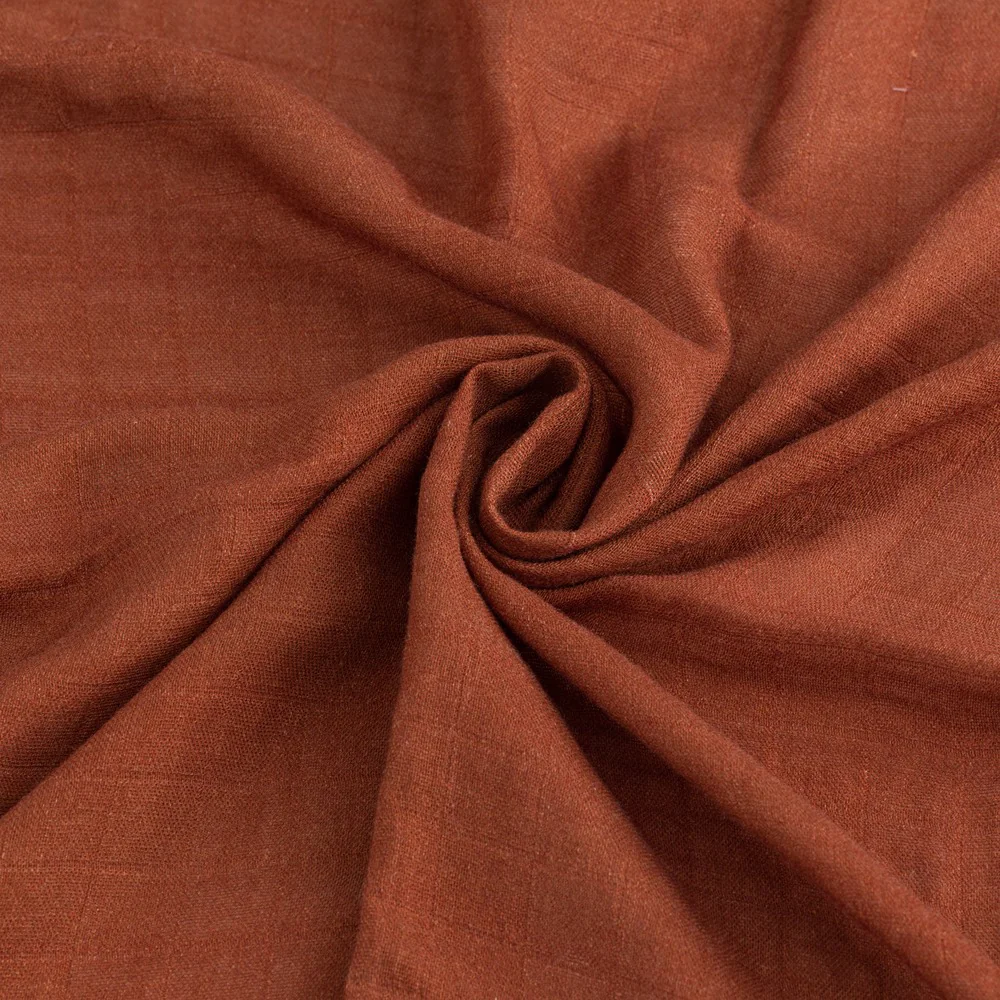 Petite&Mars Sada plen bambusová mušelínová Moussy 68 x 68 cm Earth Tones 3 ks