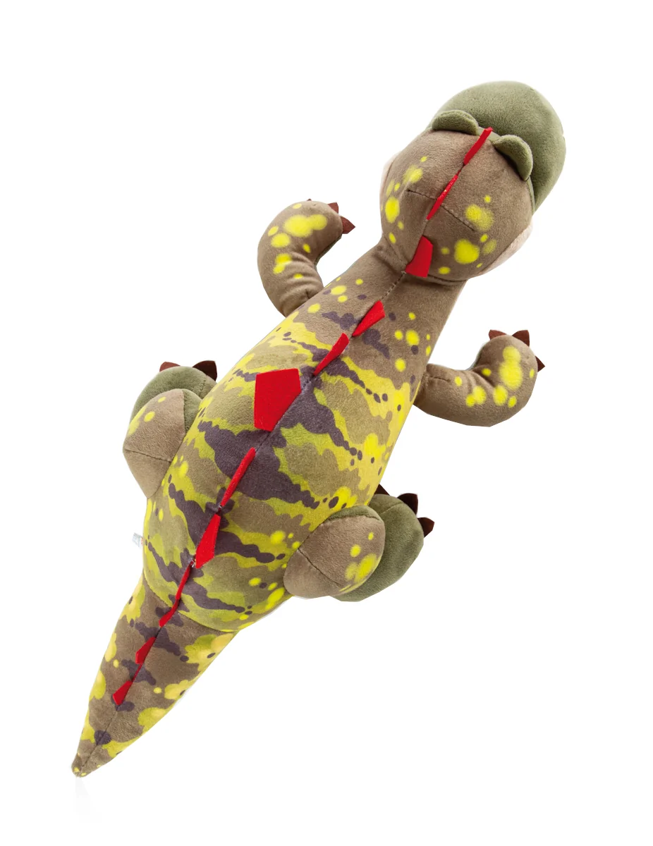 Nici Plyš Dino Fossily ležící 45cm, GREEN