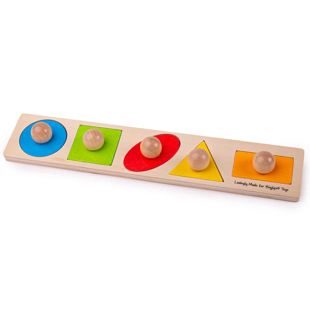 Bigjigs Toys Vkládací puzzle tvary
