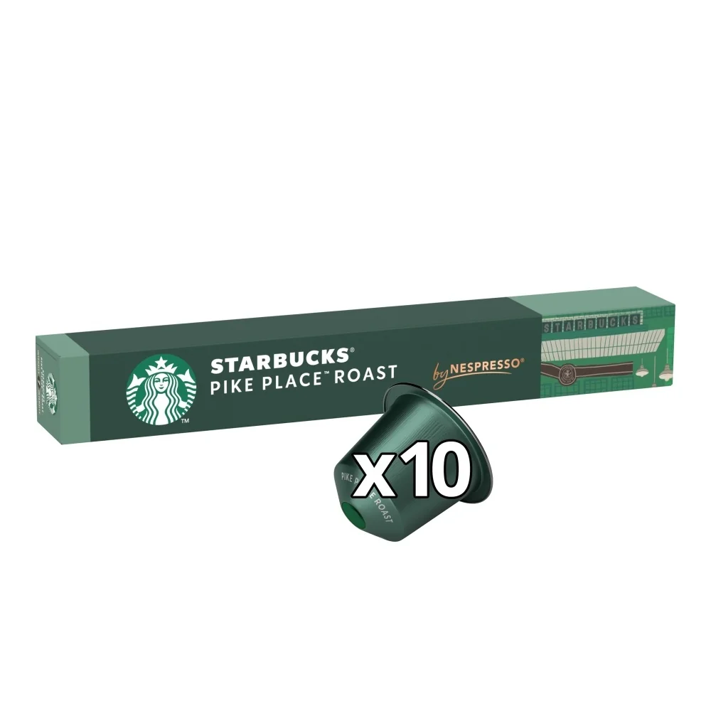 STARBUCKS Pike Place Roast by Nespresso kávové kapsle 10 ks