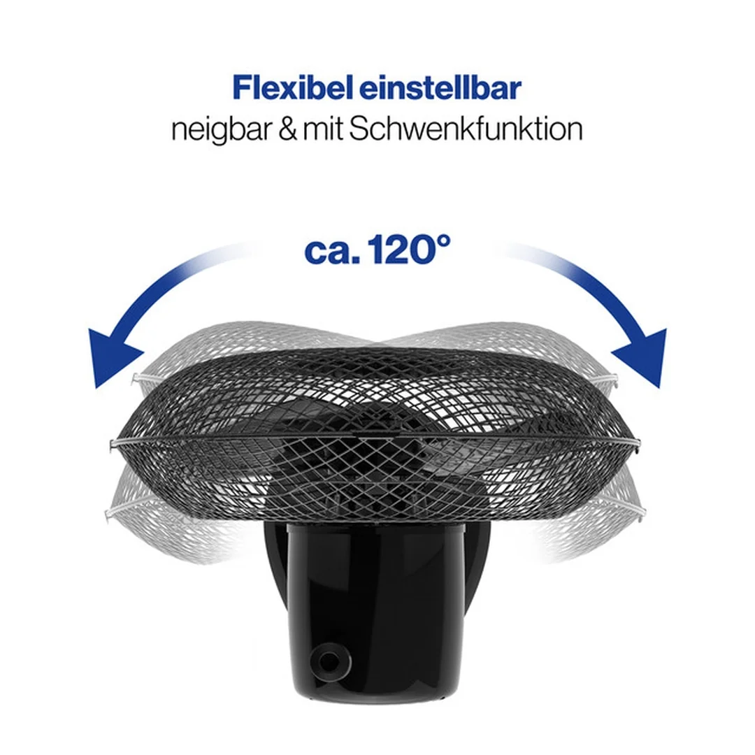 CLATRONIC VL 3601 BK stolní ventilátor 23cm,černý