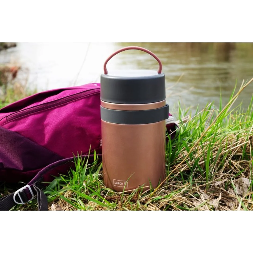 Lurch Nerezová termo nádoba 00240846 800 ml rosegold