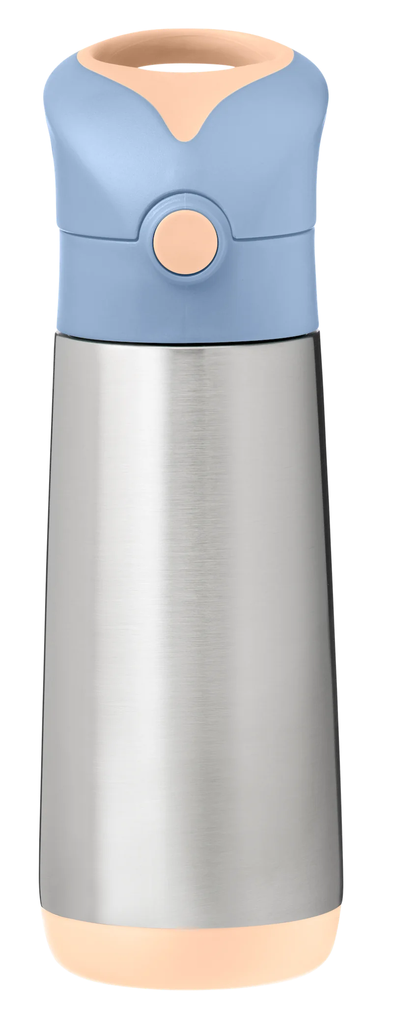 B.BOX Termoska na pití s brčkem 500 ml  - broskvová