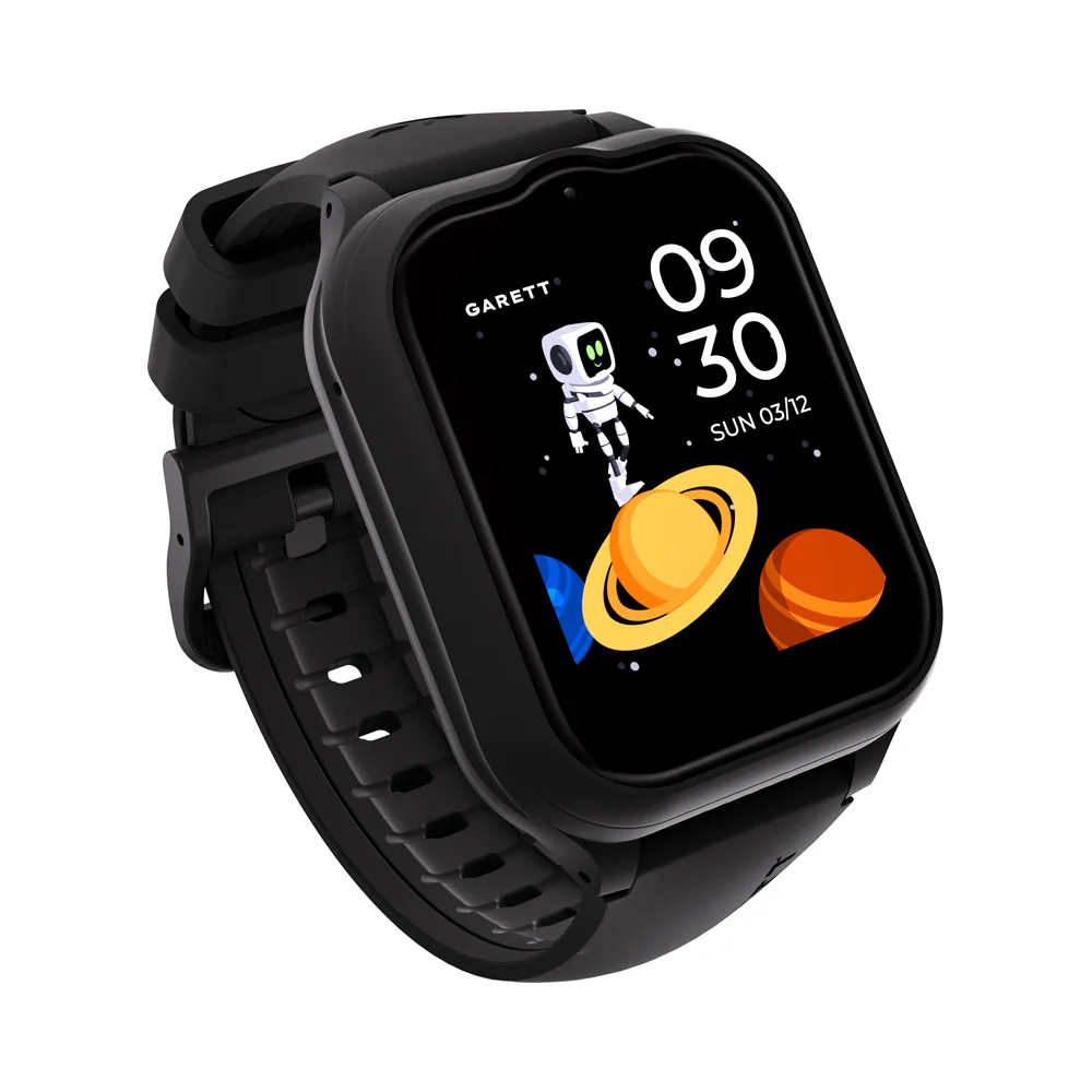 Garett Kids eSIM4G dětské chytré hodinky Black
