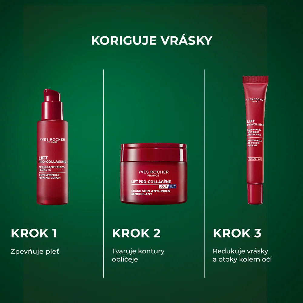 Yves Rocher LIFT PRO-COLLAGÈNE intenzivní péče proti vráskám 75 ml