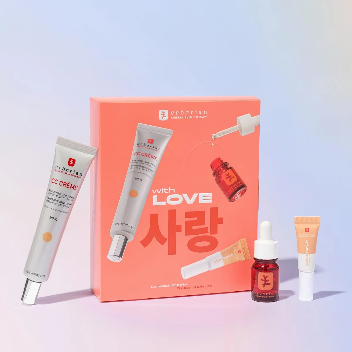 Erborian Skin Therapy + CC Creme + BB Concealer dárková sada 3 ks