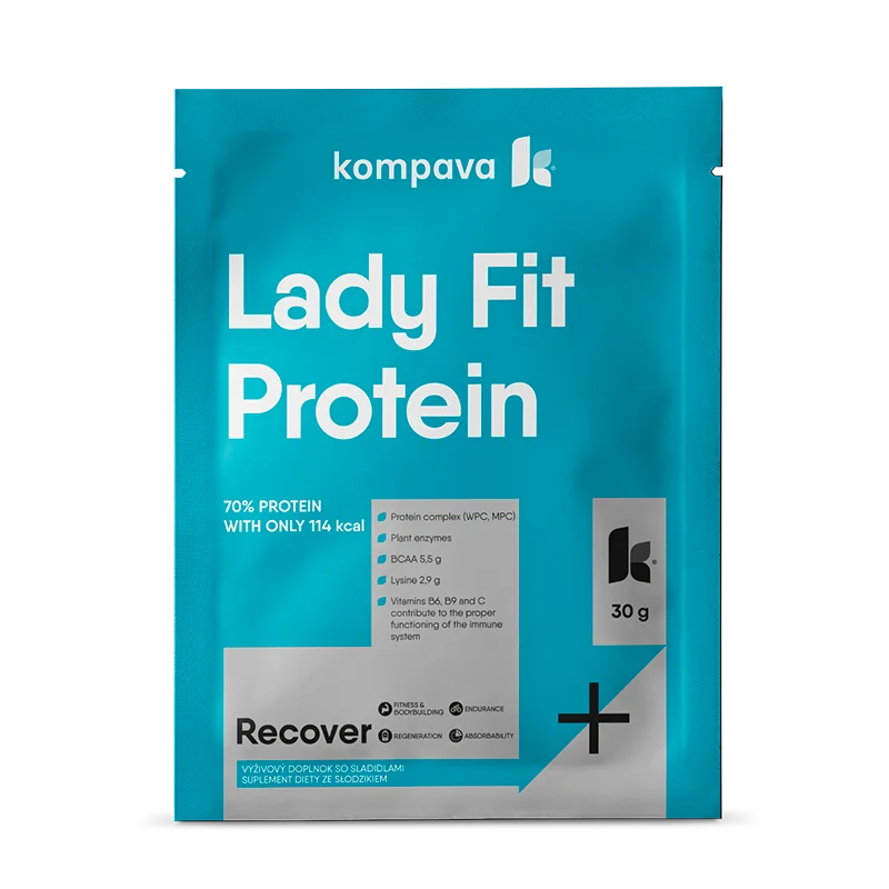 KOMPAVA LadyFit 2000 g/67 dávek, čokoláda 