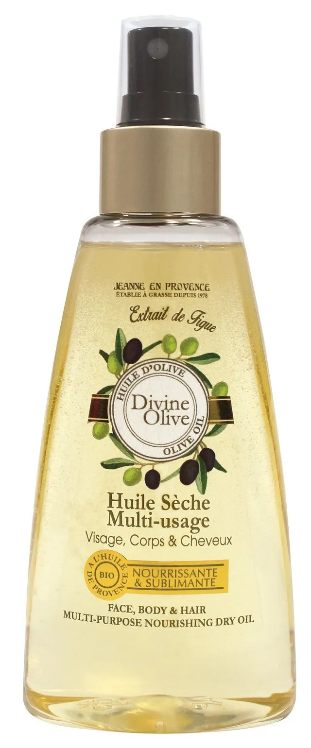 Jeanne en Provence Suchý olej na obličej tělo a vlasy Oliva 150 ml