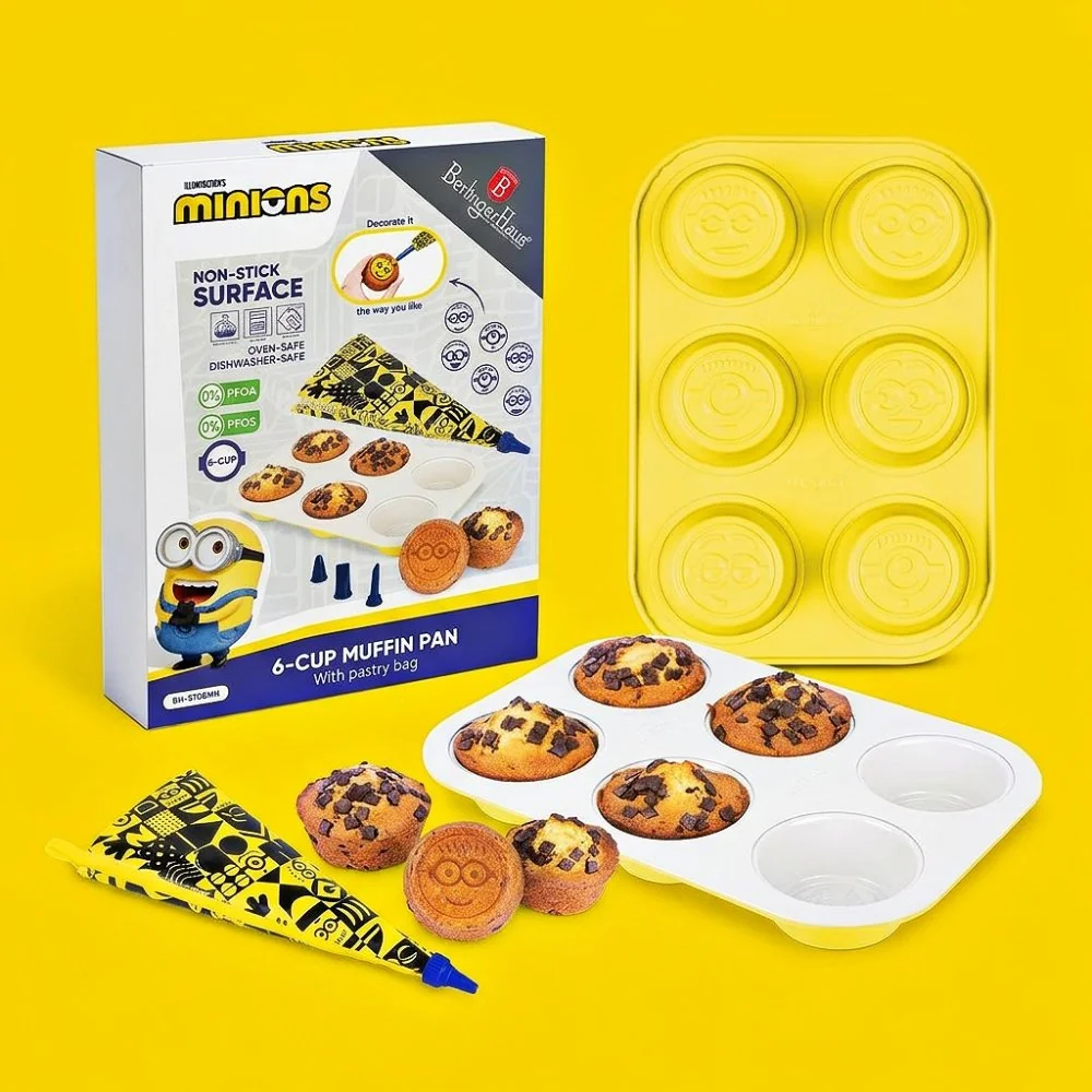 Berlingerhaus Forma na muffiny s titanovým povrchem 6 ks kolekce MIMONI
