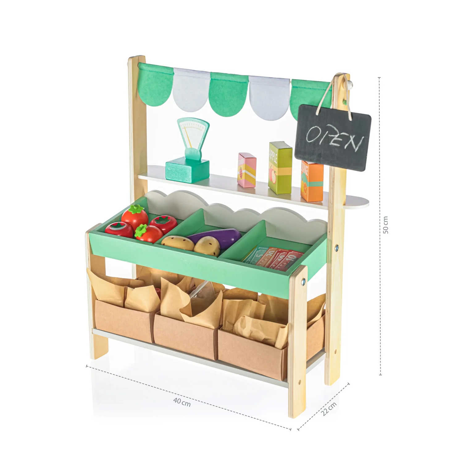 Zopa Dřevěný obchod set