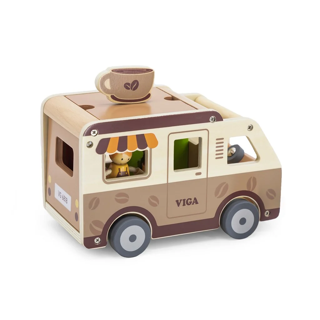Viga Dřevěná mobilní kavárna