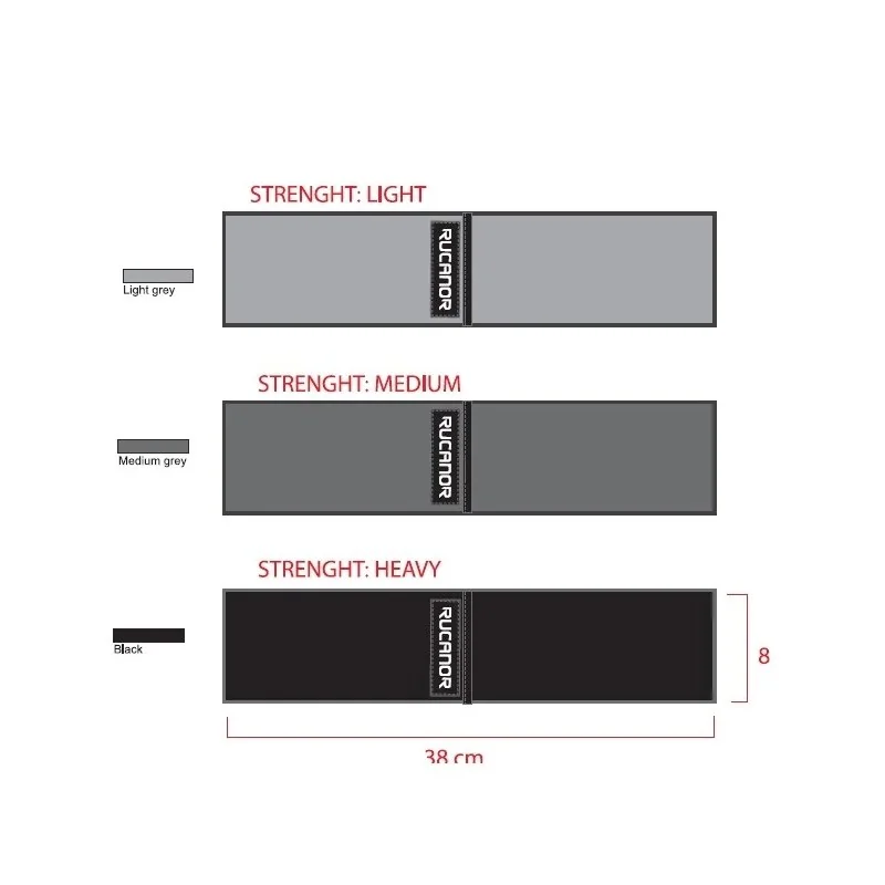 Rucanor Sada odporových gum - Hip resistance