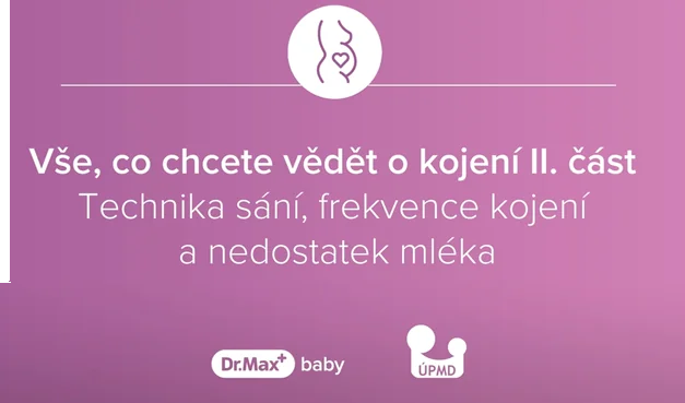 Vše co chcete vědět o kojení II. část