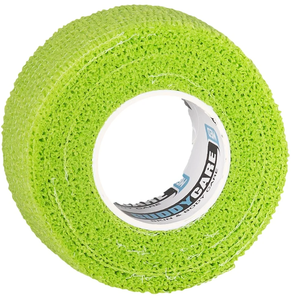BUDDYCARE®MED Náplast na prsty 2,5 cm x 4,5 m neonově zelená