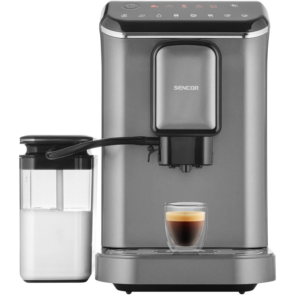 SENCOR SES 8000BK Espresso automatický kávovar černý/stříbrný