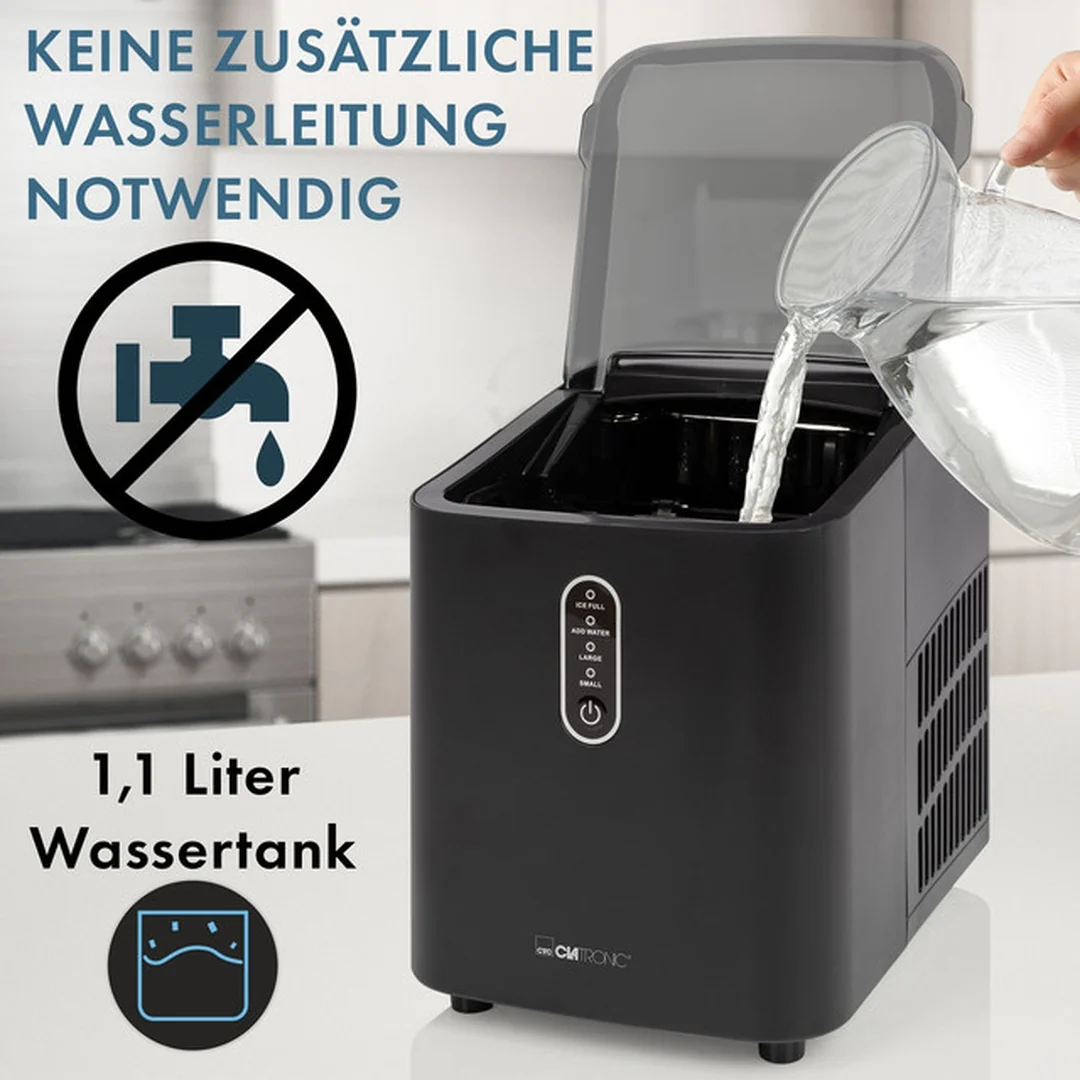 CLATRONIC EWB 3798 BK výrobník ledu