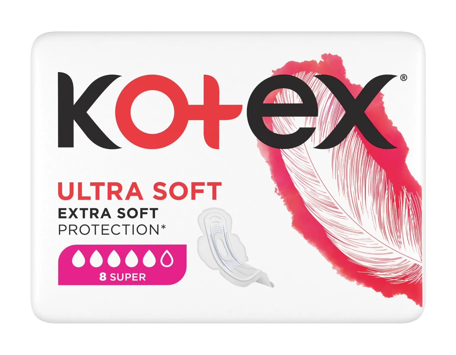 Kotex Ultra Soft Super vložky 8 ks