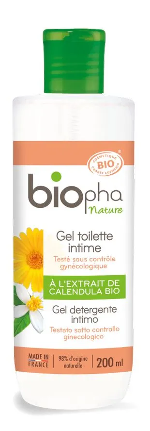 BioPha Intimní mycí gel 200 ml