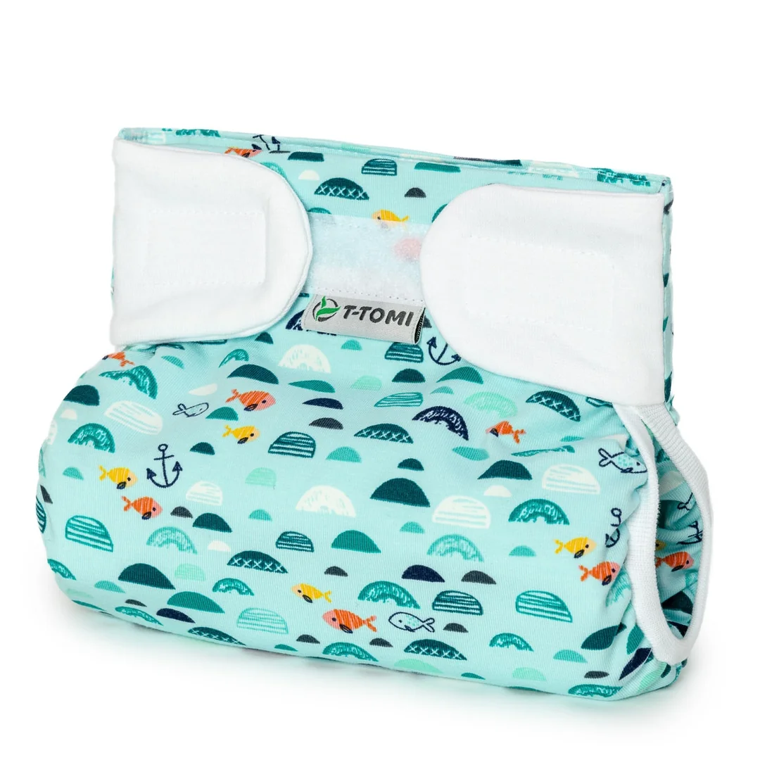 T-tomi Ortopedické abdukční kalhotky - suchý zip Green sea (5-9kg)