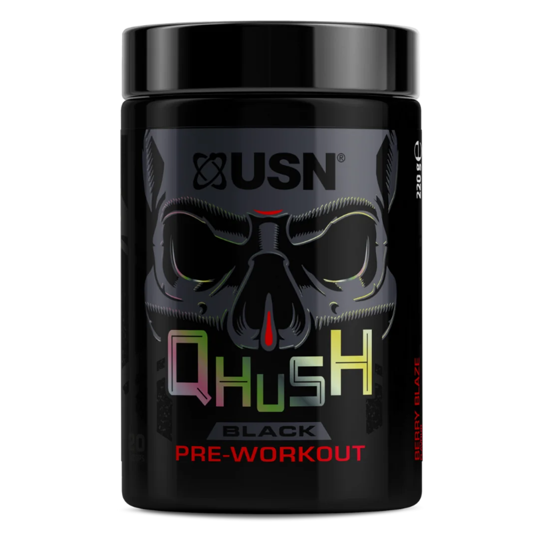 USN Qhush Black 220g - citron